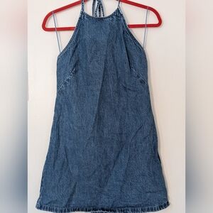 Abercrombie & Fitch Blue Denim Dress